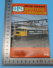 OPC British Railways Spotters Companion Paperback (Marked) Oxford 1981