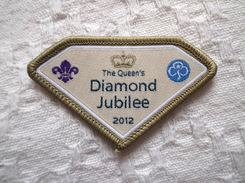 Girlguiding cloth badge - ,