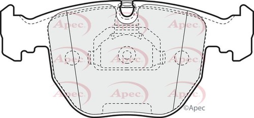 Apec brake pads front r90 - brake,