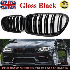 2x Gloss Black Twin Slat Front