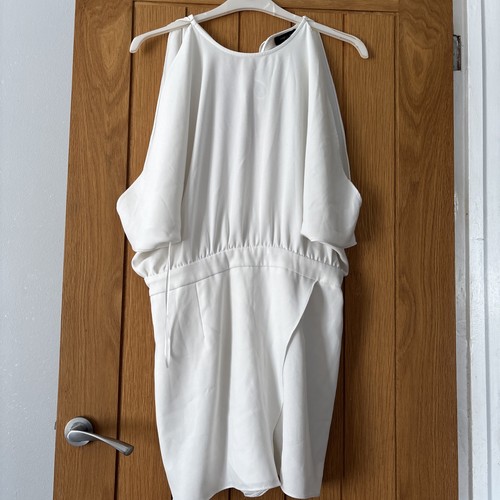 River island white playsuit - island,