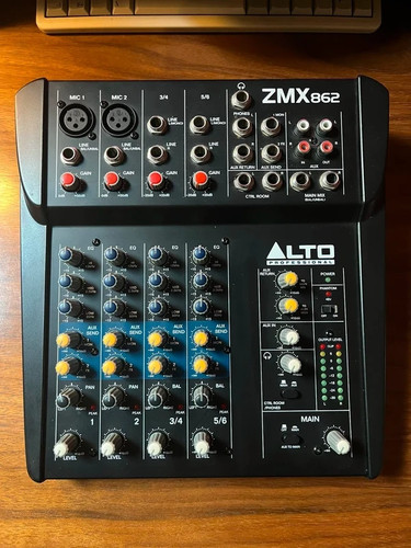 Alto zmx862 channel - alto, 6