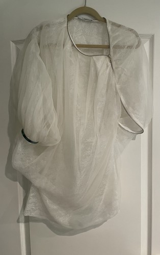 Givenchy white sheer - white, lace