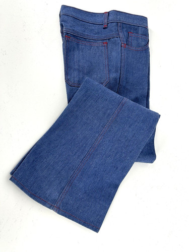 1970s vintage denim flares - 1970s,