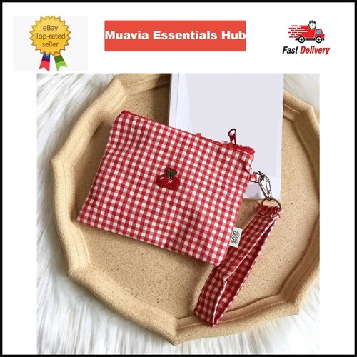 Cosmetic bag portable red - cosmetic,