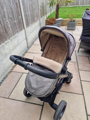 Icandy pushchair with cosy - with,
