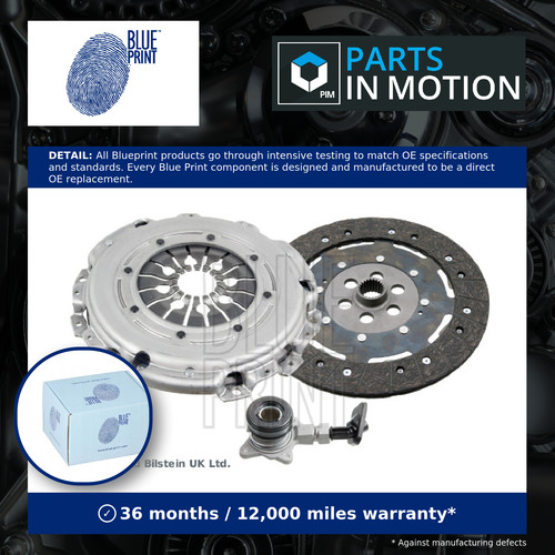Clutch kit 3pc - kit,