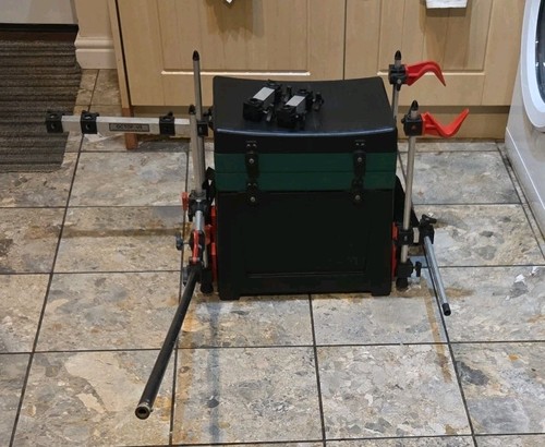 Watercraft fishing seat box - seat,