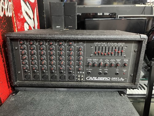 Carlsbro grx7 power mixer - carlsbro,