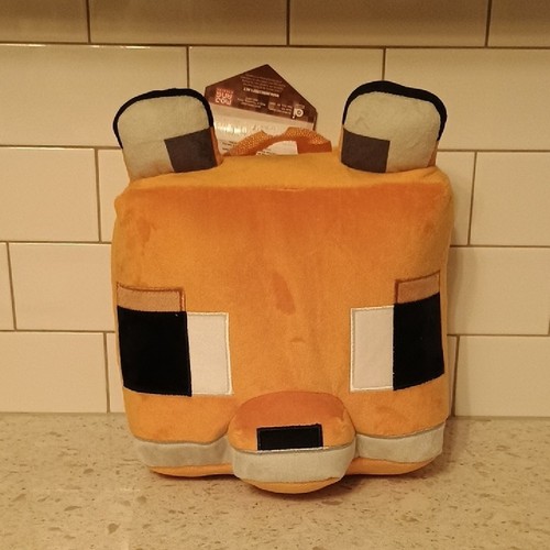 Nwt minecraft fox plush - minecraft,