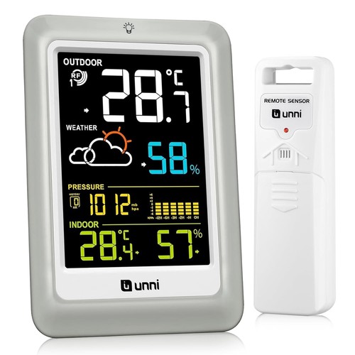 Lcd wireless weather monitor - lcd,