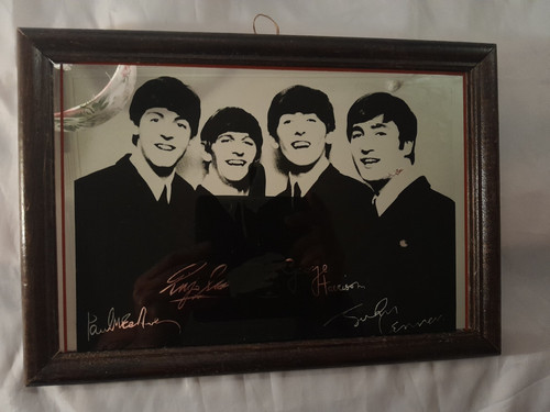 Beatles mirror vintage - mirror,