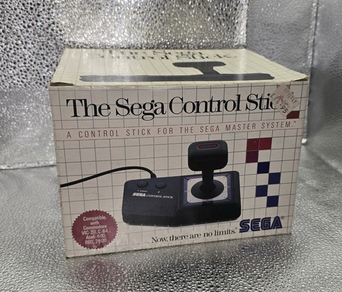 Sega control stick boxed - sega,