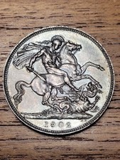 1902 Edward VII Silver Crown