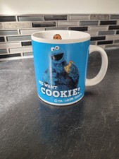 Sesame Street 'Me Want Cookie' Mug Cup  Cookie Monster 