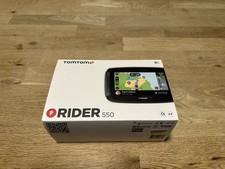 Tomtom Rider 550 Motorcycle GPS Sat Nav - Lifetime World Maps + Traffic + Camera