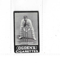 OGDENS TABS CARD;  CRICKET