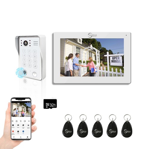 Wired video door - wired, system