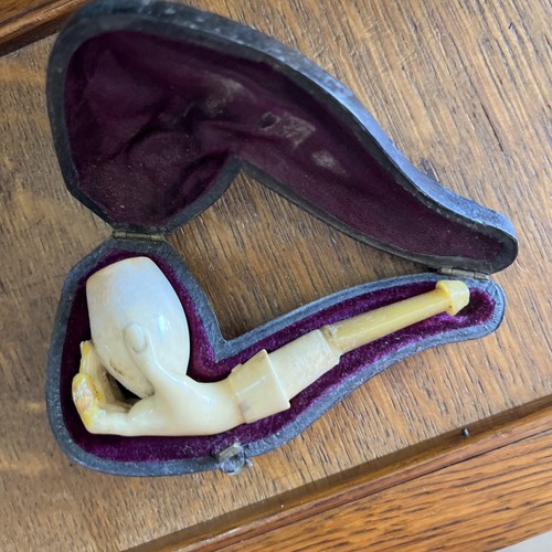 Vintage meerschaum smoking - meerschaum,