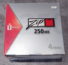 BOX OF 3 IOMEGA 250MB ZIP-DISKS