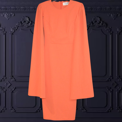 Club sze orange cape - l,