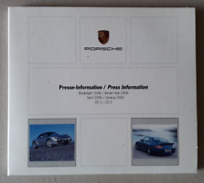 Porsche Media Press Kit Brochure 911 GT3 Boxster Cayman S  Cayenne