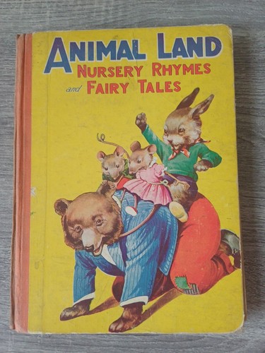 Vintage children book animal - vintage,