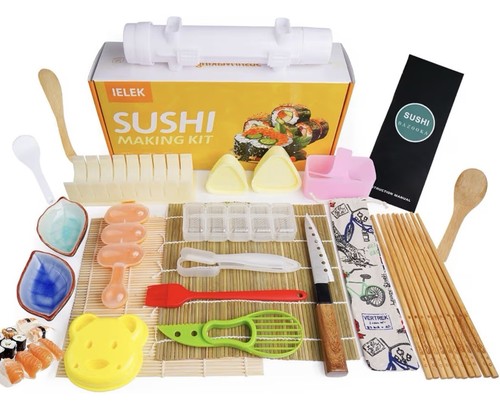 Sushi making kit bamboo - making,
