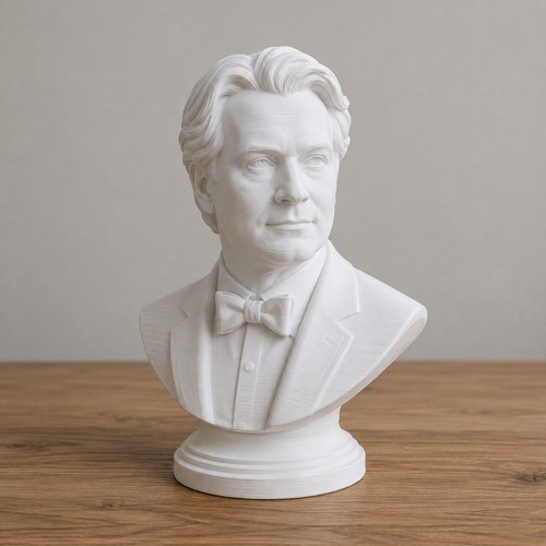 Emmanuel pahud bust statue - pahud,