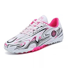 Junior Boys Girls Football Boots Training Shoes Sneaker AG/TF Long Spikes Gifts