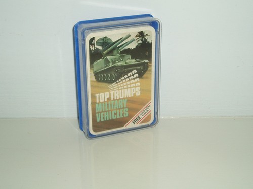 Vintage top trumps military - top,