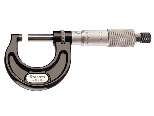 Starrett 436 1mxrl outside - ,