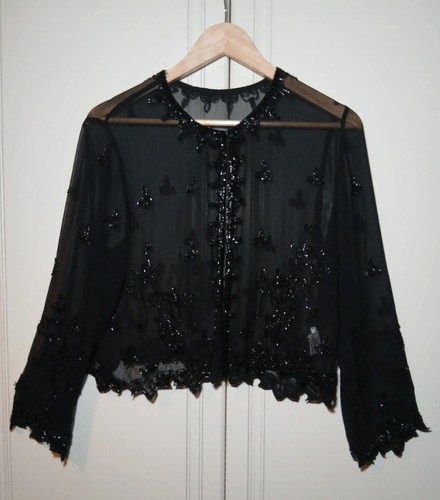 Vintage kara beaded black - vintage,