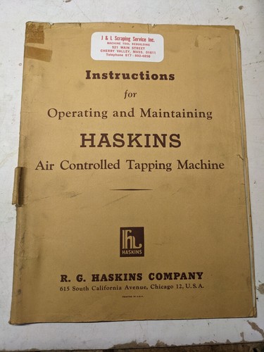 Haskins oeprator service - haskins,