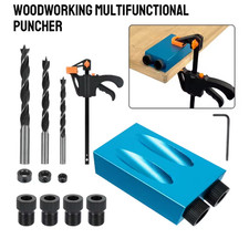 15Pcs Pocket Hole Jig Kit