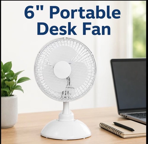 Portable desk fan small - portable,