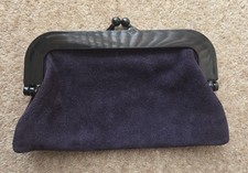 Jigsaw ~ Suede Leather Clutch