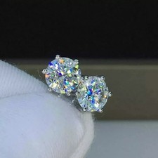 1Ct Round Cut Natural Diamond