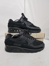 Nike Air Max 90 Size 7 UK Triple Black Essential Trainers EUR 41 US 8 CN8490 003