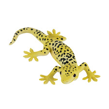 Leopard Gecko Wild zoo animal play model figure toys plastic reptile jungle