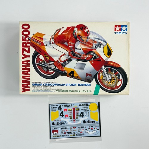 Tamiya yamaha yzr500 straight - tamiya,