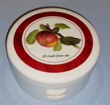 Cloverleaf Coaster Set Melamine Fruit Pattern Vintage Set of 6 RefA 