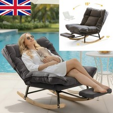 Foldable Rocking Chair Accent