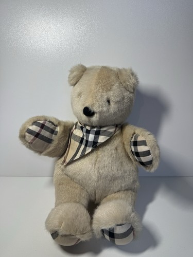 Vintage nova check teddy bear - vintage,