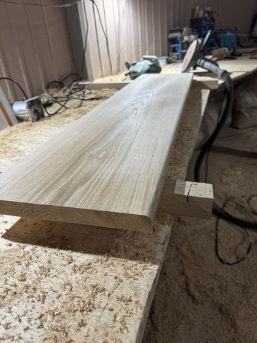 Oak boards shelves - oak,