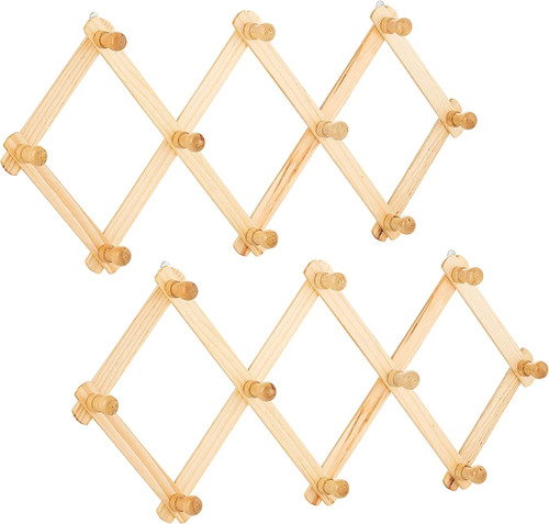 Peg wooden hanger - 2x,