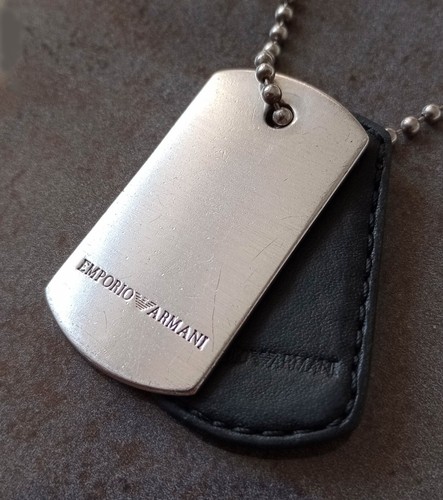 Emporio armani necklace solid - armani, necklace,