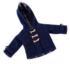 NEW NAVY BLUE DUFFLE COAT FOR
