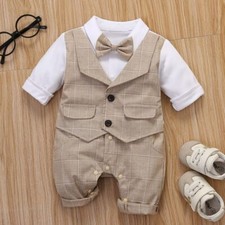 Newborn Formal Dress Boy Vest