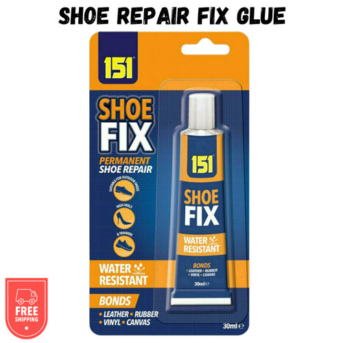 Shoe glue goo - shoe, clear